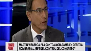 Martín Vizcarra en Cuarto Poder.