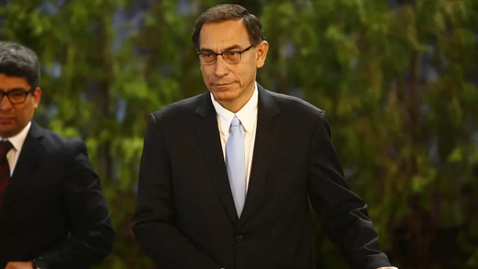 Martín Vizcarra se refirió al adelanto de elecciones. Foto: Perú21