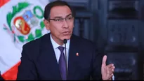 Martín Vizcarra, presidente de la República. Foto: Agencia Andina 