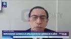 Vizcarra: postergan a setiembre audiencia de apelación de condena