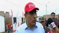 Presidente Martín Vizcarra supervisó obras de reconstrucción en Huarmey. Foto y video: América Noticias