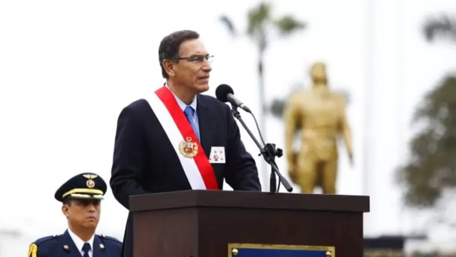 Vizcarra emitió su saludo a través de redes sociales. Foto: Presidencia Perú