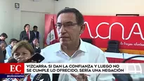 Martín Vizcarra, presidente del Perú.