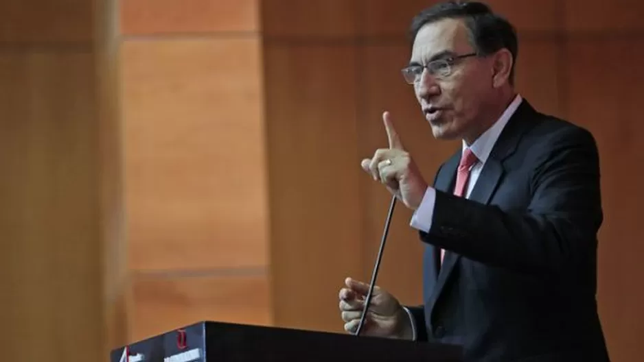 El presidente Vizcarra pidió que se cumpla la sentencia del TC. Foto: Presidencia