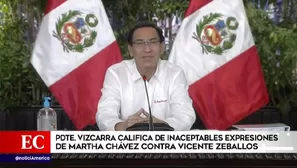 Presidente Martín Vizcarra.