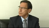 Martín Vizcarra, expresidente de la república. 