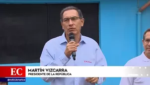 Martín Vizcarra, presidente de la República. Foto: América Noticias