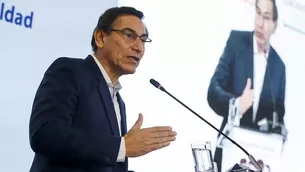 Martín Vizcarra, presidente de la República. Foto: Presidencia Perú