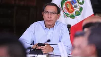 Martín Vizcarra. Foto: Presidencia Perú