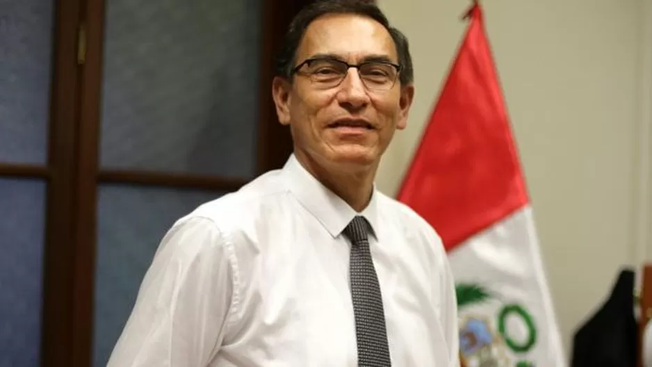 Presidente Martín Vizcarra. Foto: peru21.pe