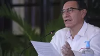 Presidente Vizcarra. Foto: Presidencia: Video: Canal N