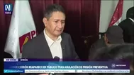 Vladimir Cerrón afirma que permaneció en Perú durante casi tres años y cuestiona capacidad de inteligencia de la PNP