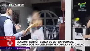 A pesar de no ubicar a Cerrón, las autoridades continúan investigando. / Video: América Noticias