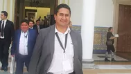 Vladimir Cerrón reapareció de manera virtual en audiencia