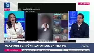 Vladimir Cerrón aparece en Tiktok