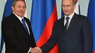 Presidente ruso Vladimir Putin se reunió con Raúl Castro en Cuba