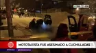 VMT: Mototaxista fue apuñalado por falso pasajero