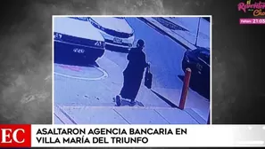 Asalto en BCP. Foto-Video: América Noticias