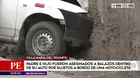 VMT: Un padre y su hijo fueron asesinados a balazos en su auto