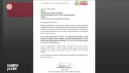 Vocero de Juntos por el Perú solicita suspender a diputado Julián Pérez Mallqui