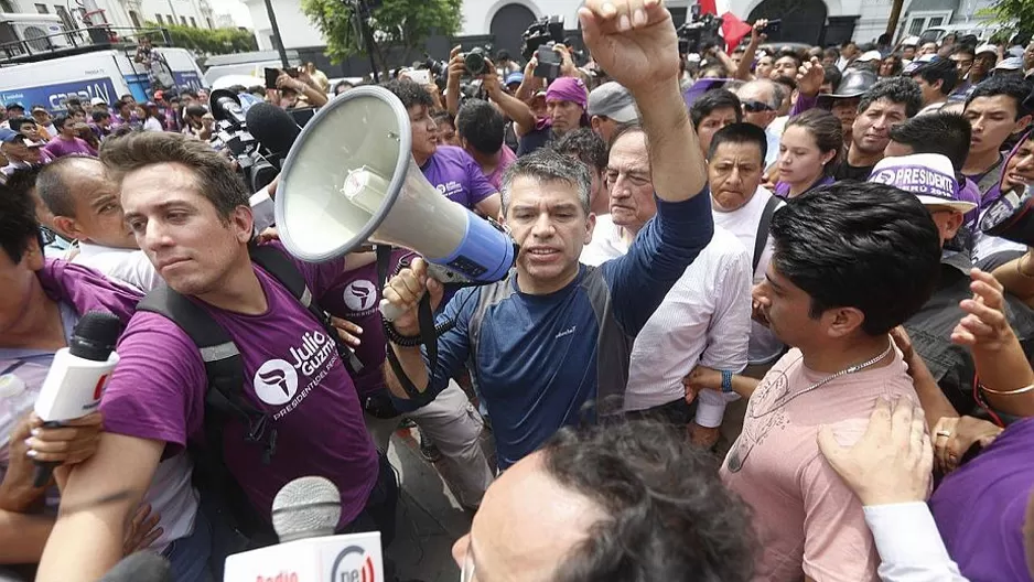 Carlo Magno Salcedo, vocero y abogado de Todos por el Perú. Foto: La República