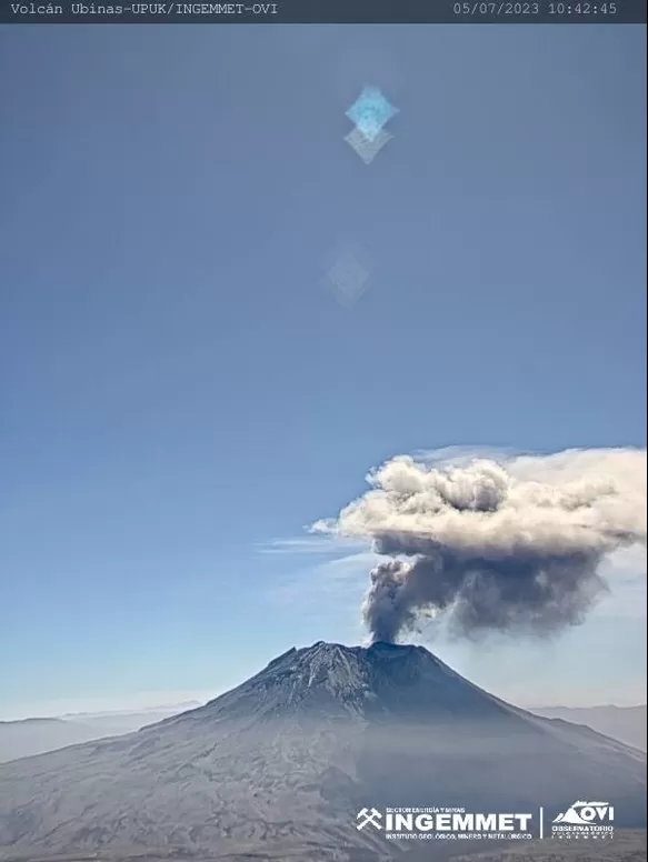 Volcán Ubinas: Ejecutivo declaró el estado de emergencia en Moquegua