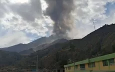 Nueva explosión del volcán Ubinas formó columna de gases y ceniza de más de 3,000 metros - Noticias de moquegua