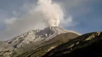 Volcanes registran explosiones. Foto: Difusión