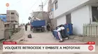 Volquete aplasta mototaxi con madre e hija en Chorrillos