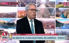 Voto 2022: Flash de Ipsos se dará a conocer a las 5 de la tarde en América y Canal N - Noticias de mis-peru-2022