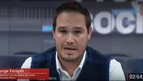 George Forsyth. América TV