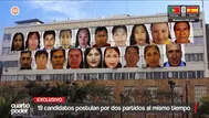 Voto 2026: Al menos 19 candidatos postulan por partida doble