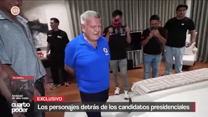 Candidatos presidenciales intensifican su campaña rodeados de asesores y círculos de confianza que diseñan estrategias, discursos y presencia en redes sociales. Video: Cuarto Poder