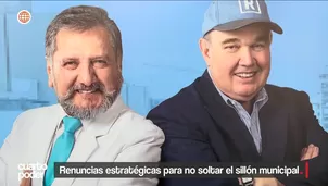 Alcaldes eluden prohibición postulando como regidores y asumiendo candidaturas tras renuncias calculadas. Video: Cuarto Poder