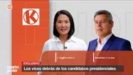 Voto 2026: Los vices detrás de los candidatos presidenciales