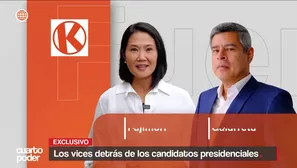 Los candidatos a vicepresidentes toman protagonismo como posibles sucesores en un escenario político inestable. Video: Cuarto Poder