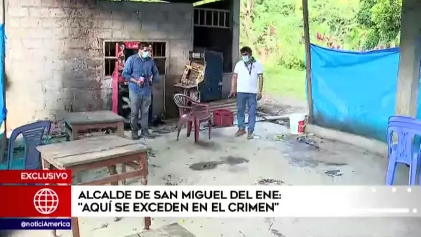 Vraem: América Noticias llegó a San Miguel del Ene donde asesinaron a 16 personas