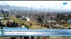 Féretros de cinco integrantes de una familia asesinados en el Vraem llegaron a Huancayo