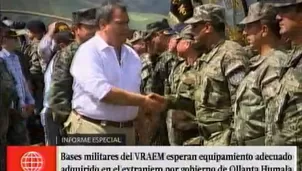 Bases en el Vraem. América Noticias