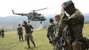 El Comando Especial VRAEM realizaba operaciones de reconocimiento y combate. Foto y video: Canal N