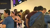 El aeropuerto no ha proporcionado suficiente información ni soluciones a los pasajeros. / Video: Canal N