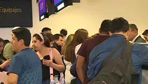 El aeropuerto no ha proporcionado suficiente información ni soluciones a los pasajeros. / Video: Canal N