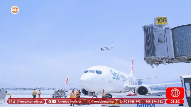 Iniciarán vuelos de prueba en nuevas instalaciones del aeropuerto Jorge Chávez. Foto: América Noticias Iniciarán vuelos de prueba en nuevas instalaciones del aeropuerto Jorge Chávez. Foto: América Noticias