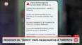Vulneran el Sismate y envían falsas alertas. Foto y video: América Noticias