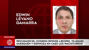 El procurador del Congreso de la República