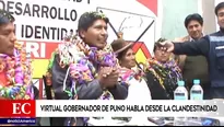 Walter Aduviri, virtual gobernador regional de Puno.