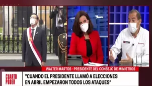 Walter Martos. Video: Cuarto Poder