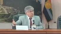 Werner Salcedo no quiso mencionar los nombres de las personas le habrían hecho el obsequio. / Video: Canal N