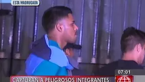 Capturaron a sujetos con armas en San Martín de Porres. Video: América Televisión