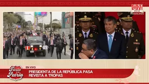 Wilfredo Oscorima en la Gran Parada Militar. Foto y video: América Noticias